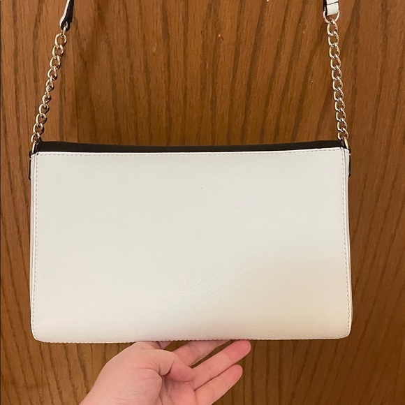 Kate Spade NWOT Elegant Black and White Crossbody Bag - Picture 8 of 15